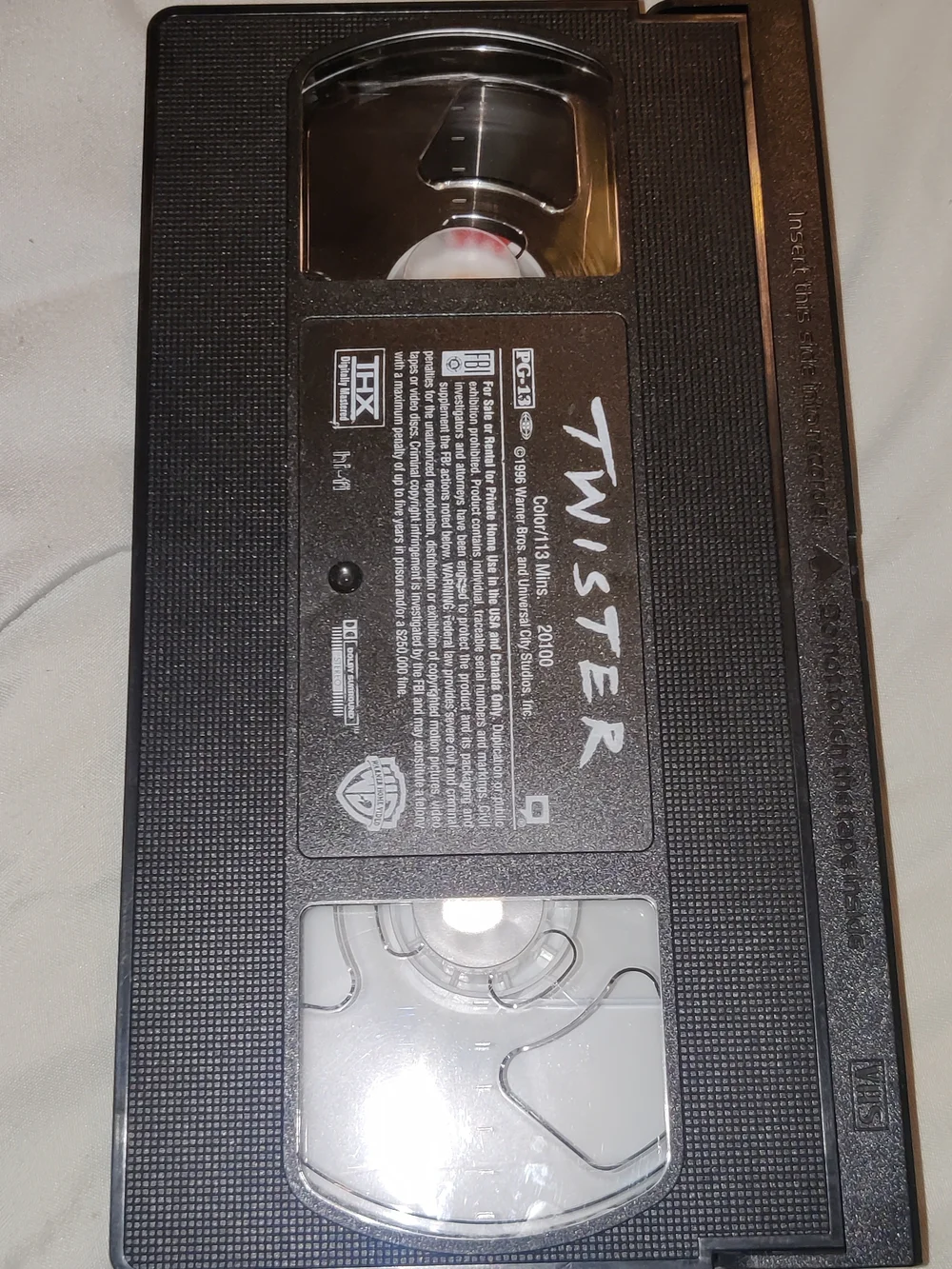 Vintage 1996 Twister VHS Movie (Works)
